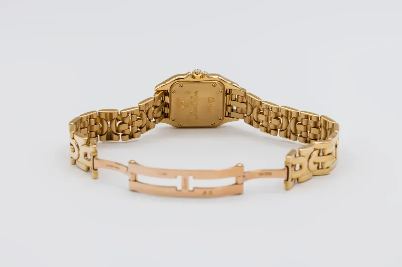 Cartier Panthere Art Deco 22mm 18ct Yellow Gold WF3070N3 Circa 1990s