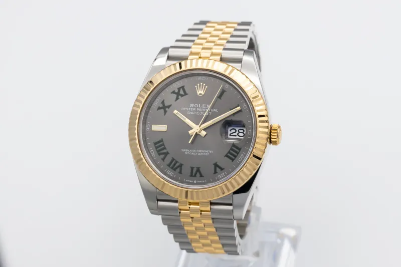 Rolex DateJust 41mm ‘Wimbledon’ Steel & 18ct Yellow Gold Jubilee 126333 2022