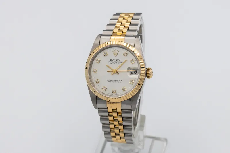Rolex DateJust 31mm Steel & 18ct Yellow Gold Jubilee 68273 1991