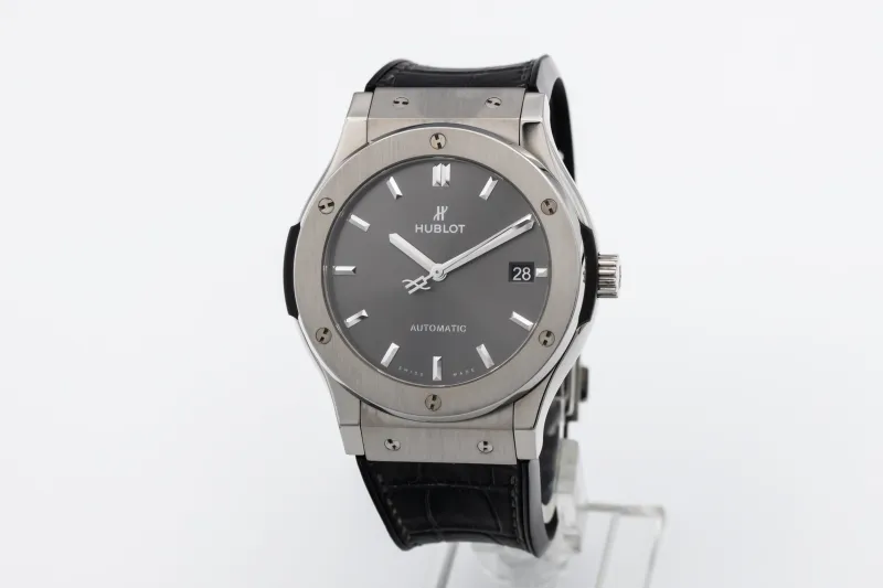 Hublot Classic Fusion 45mm Black Leather 511.NX.7071.LR 2019