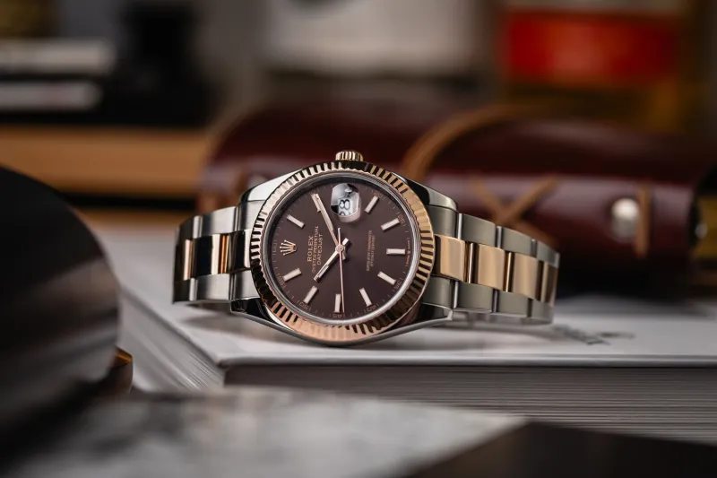 Rolex DateJust 41mm Steel & 18ct Rose Gold Oyster 126331 2021
