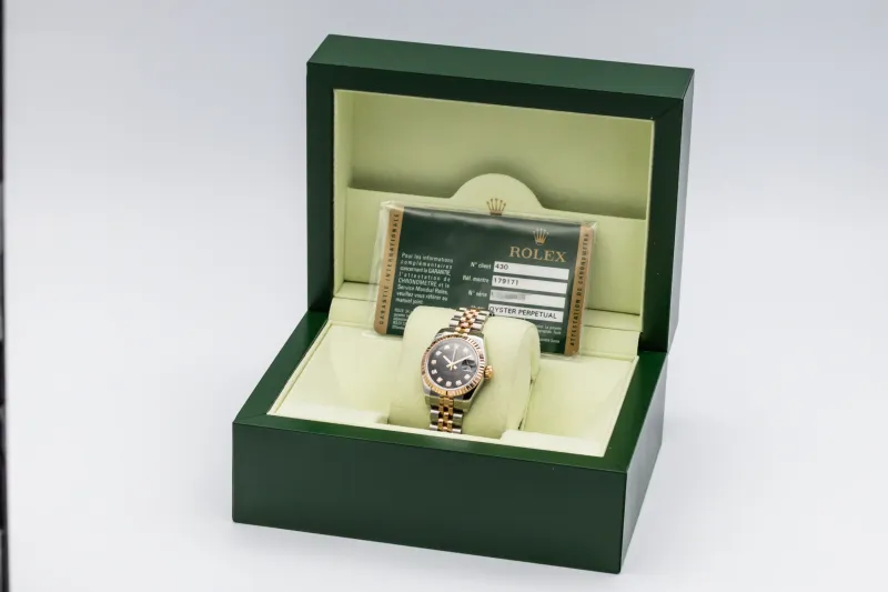 Rolex Lady-DateJust 26mm Steel & 18ct Rose Gold Jubilee 179171 2010