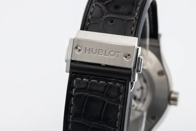 Hublot Classic Fusion 45mm Black Leather 511.NX.7071.LR 2019