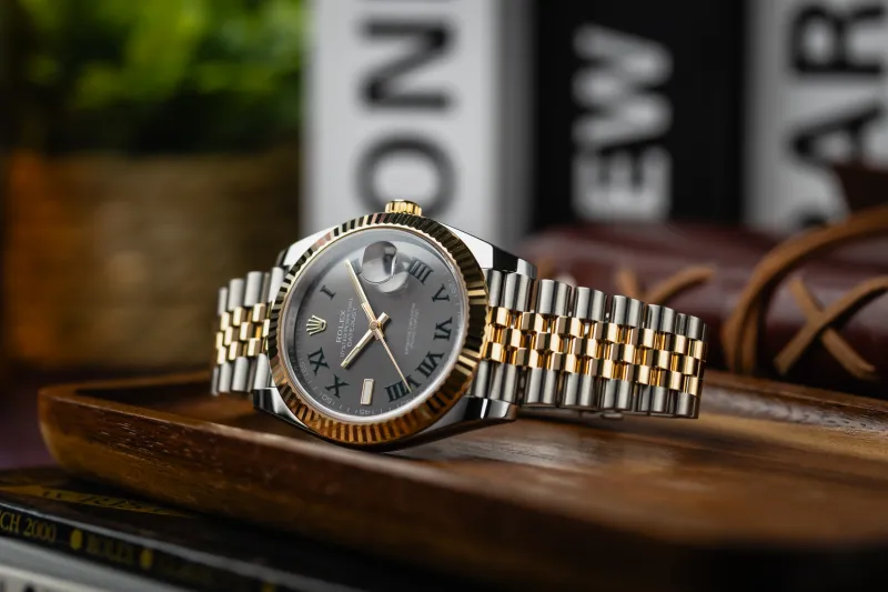 Rolex DateJust 41mm 'Wimbledon' Steel & 18ct Yellow Gold Jubilee 126333 2026