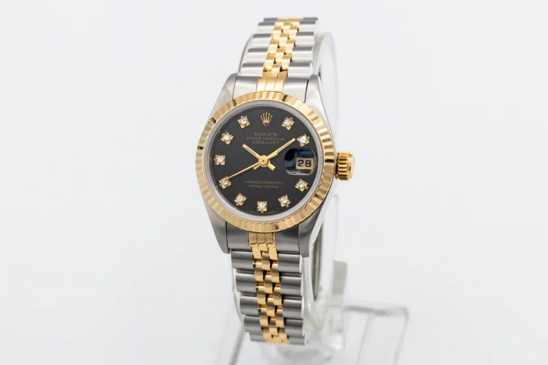Rolex Lady DateJust 26mm Steel & 18ct Yellow Gold Jubilee 69173 1991