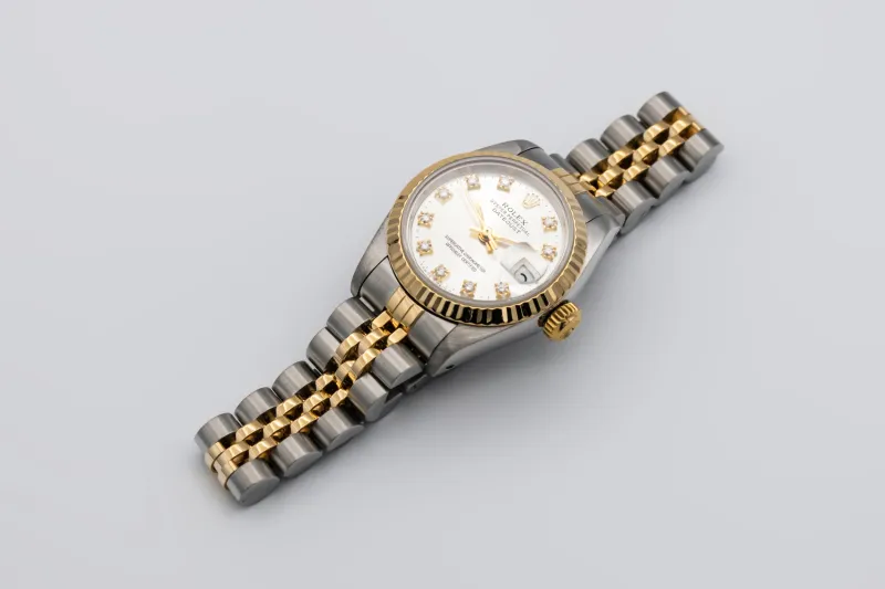 Rolex Lady DateJust 26mm Steel & 18ct Yellow Gold Jubilee 69173 1991