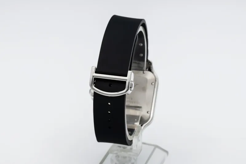Cartier Santos ADLC 40mm Black Rubber WSSA0037 2022