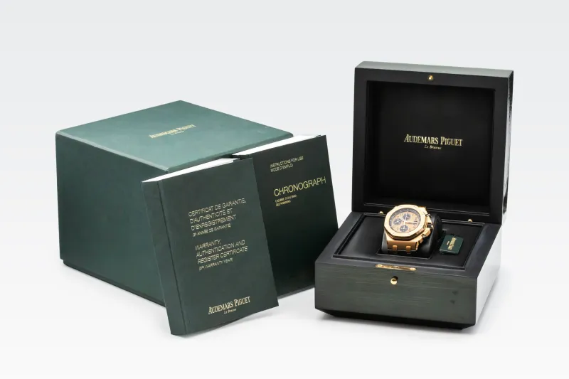 Audemars Piguet Royal Oak Offshore Chronograph 42mm Black Leather 26470OR.OO