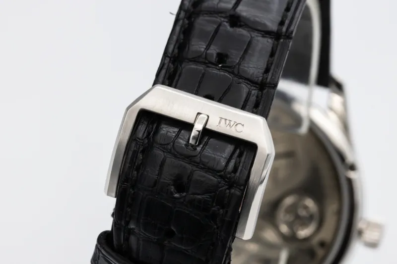 IWC Portuguese Regulateur Wempe 43mm Black Leather IW544302 Circa 2005