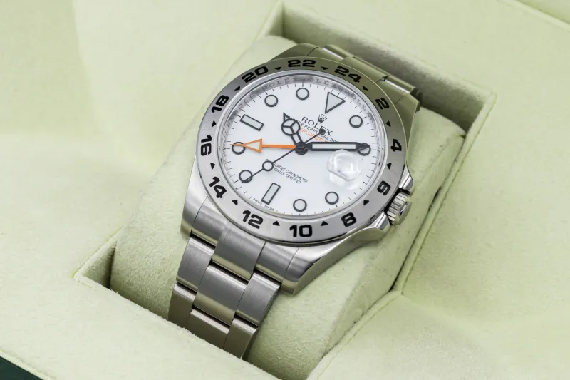 Rolex Explorer II 42mm Stainless Steel Oyster 216570 2014