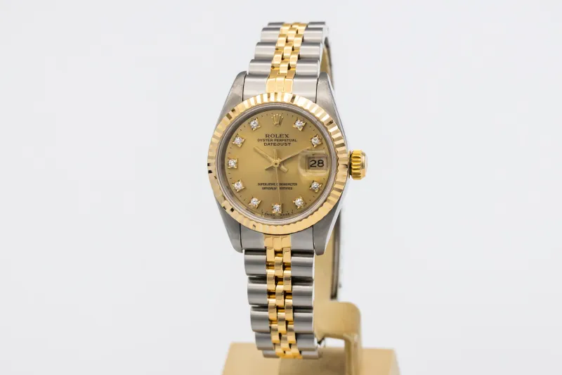 Rolex Lady DateJust 26mm Steel & 18ct Yellow Gold 69173 1993
