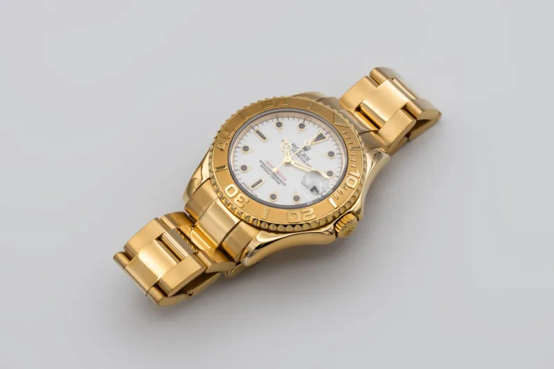 Rolex Yacht-Master 35mm 18ct Yellow Gold Oyster 68628 1999