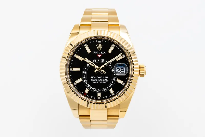 Rolex Sky-Dweller 42mm 18ct Yellow Gold Oyster 326938 2022