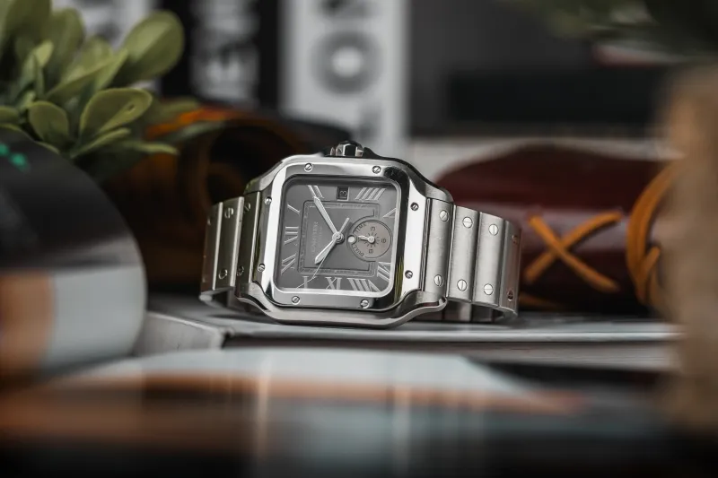 Cartier Santos De Cartier Dual Time 39.8mm Stainless Steel WSSA0076 2025