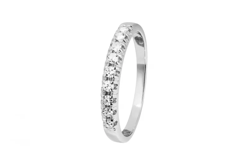 18ct White Gold Diamond Eternity Ring 0.30ct