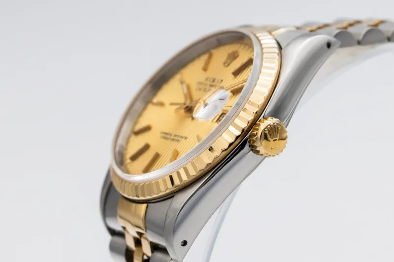 Rolex DateJust 36mm Steel & 18ct Yellow Gold Jubilee 16233 1993