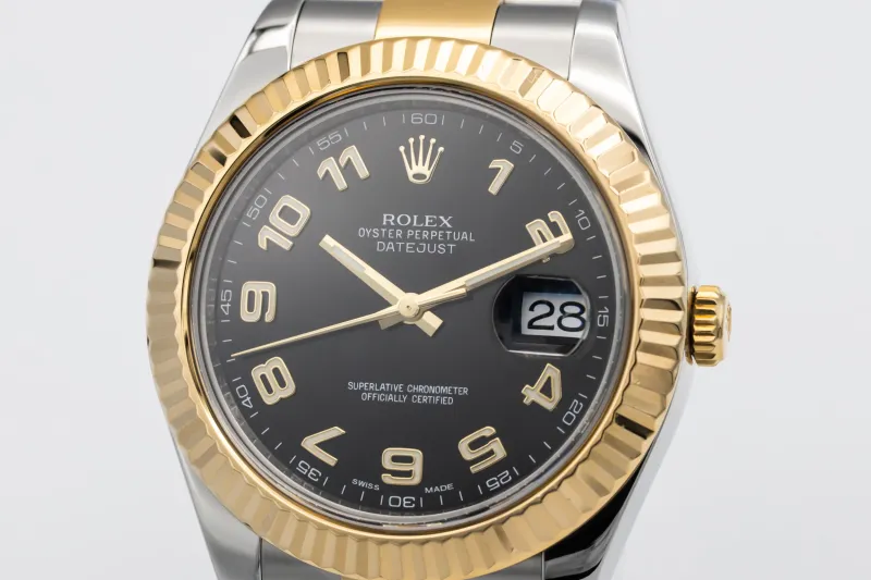 Rolex DateJust II 41mm Steel & 18ct Yellow Gold Oyster 116333 2016