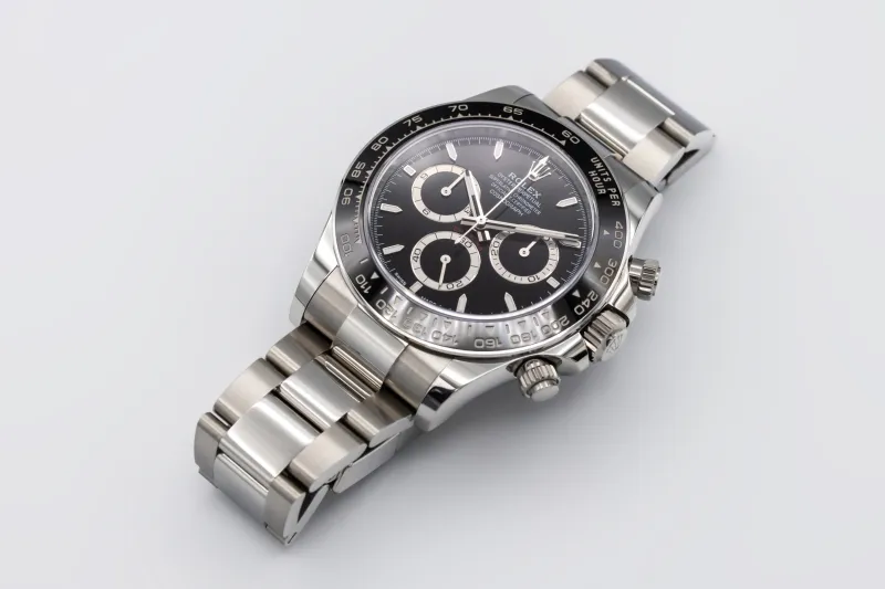 Rolex Cosmograph Daytona 40mm Stainless Steel Black Dial Oyster 126500LN 2024