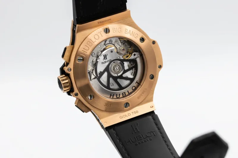 Hublot Big Bang Chronograph 44mm Black Leather 301.PM.1780.RX Circa 2015