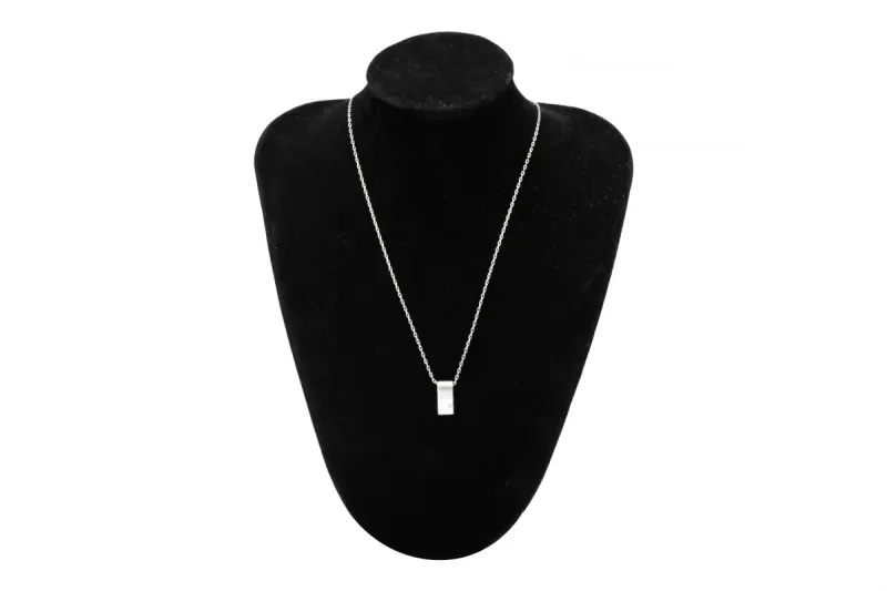 18ct White Gold Cognac & White Diamond Pendant Necklace 0.80ct