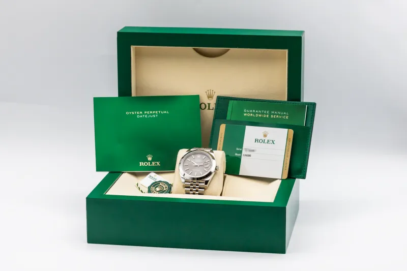 Rolex DateJust 41mm Stainless Steel Jubilee 126300 2018