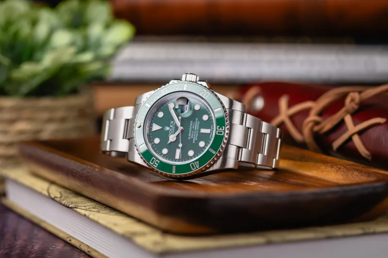 Rolex Submariner Date 40mm 'Hulk' Stainless Steel Oyster 116610LV 2014