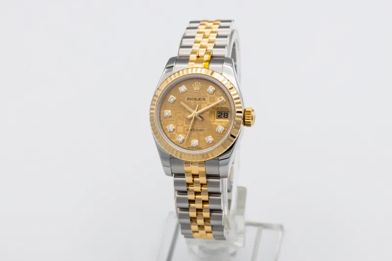 Rolex Lady DateJust 26mm Steel & 18ct Yellow Gold Jubilee 179173 2013