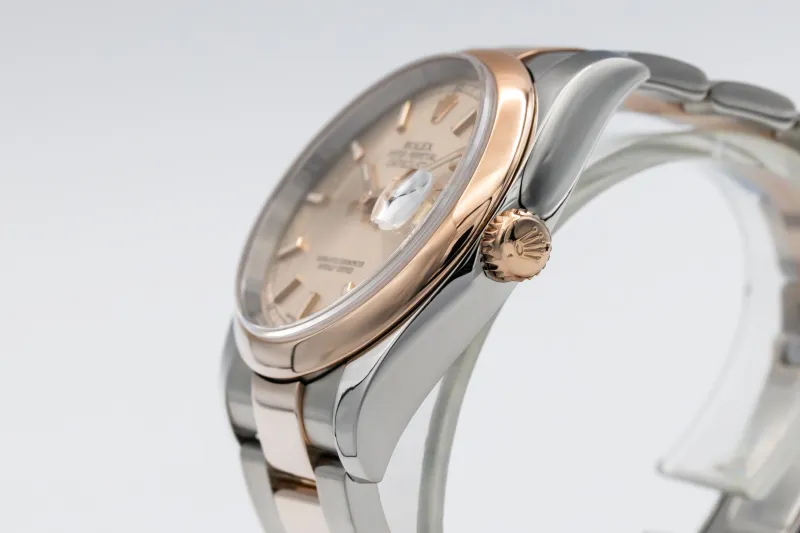 Rolex DateJust 36mm Steel & 18ct Rose Gold Oyster 116201 2015