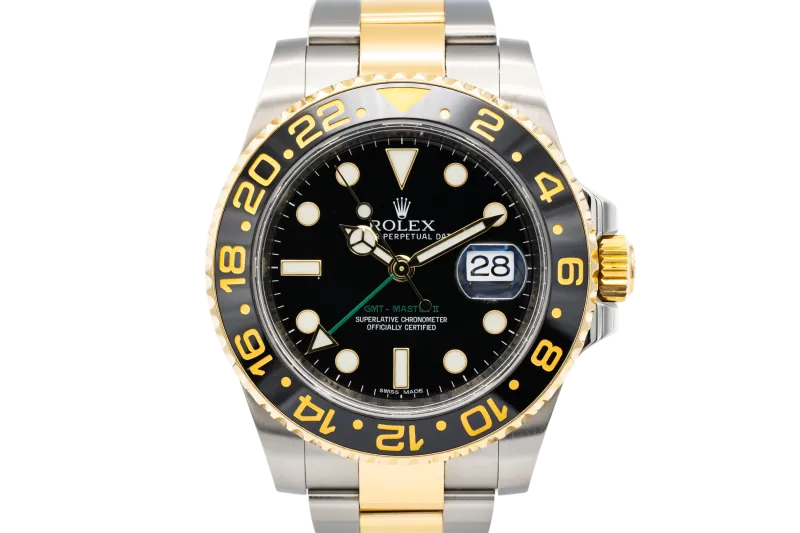 Rolex GMT-Master II 40mm Steel & 18ct Yellow Gold Oyster 116713LN 2013