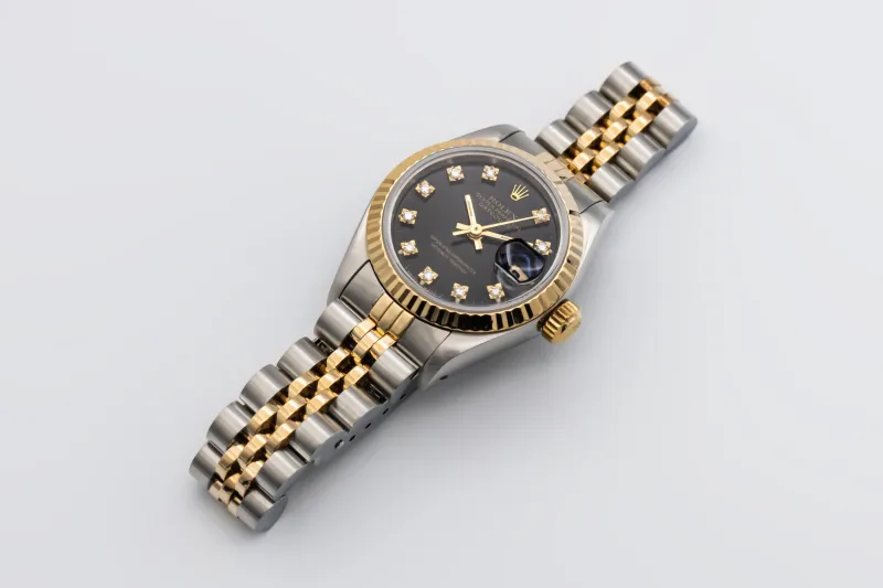 Rolex Lady DateJust 26mm Steel & 18ct Yellow Gold Jubilee 69173 1991