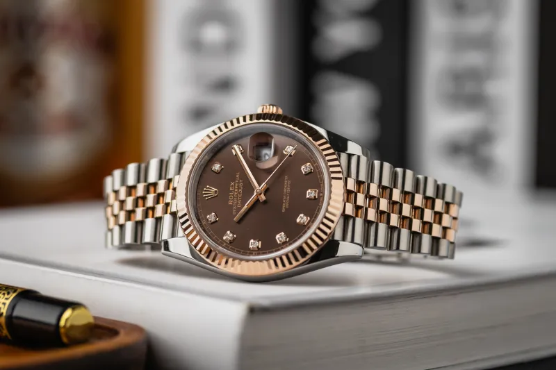 Rolex DateJust 41mm Steel & 18ct Rose Gold Jubilee 126331 2022