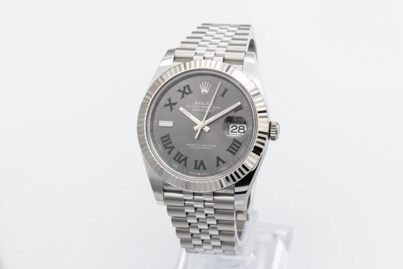 Rolex DateJust 41mm 'Wimbledon' Stainless Steel Jubilee 126334 2026 UNWORN