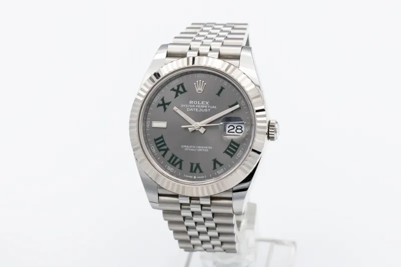 Rolex DateJust 41mm 'Wimbledon' Stainless Steel Jubilee 126334 2023