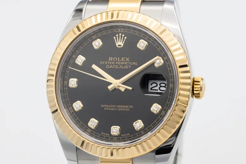 Rolex DateJust 41mm Steel & 18ct Yellow Gold Oyster 126333 2018