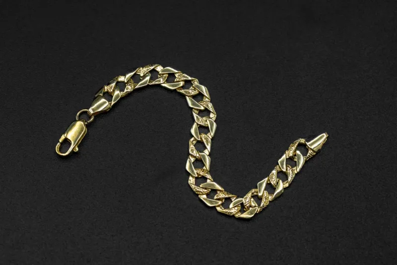 9ct Yellow Gold Children's Bracelet