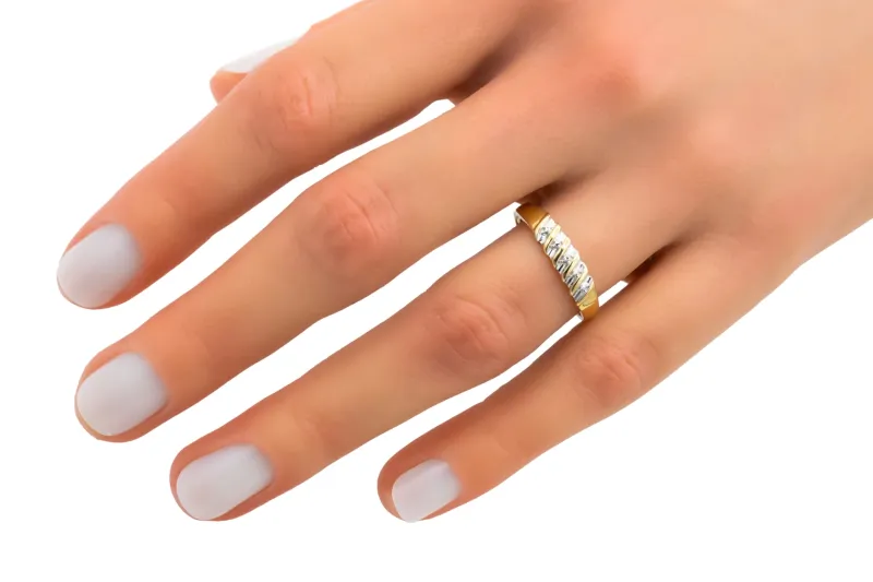 9ct Yellow Gold Wedding Band  1.4g
