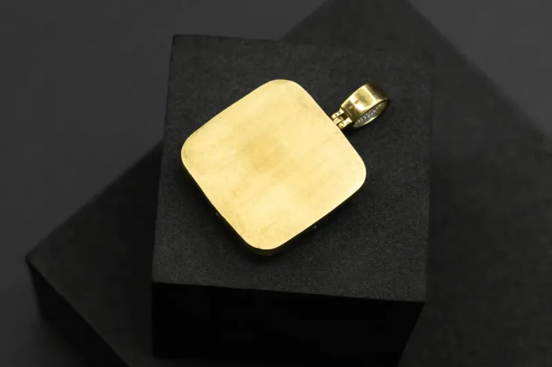 9ct Yellow Gold Diamond Instagram Pendant
