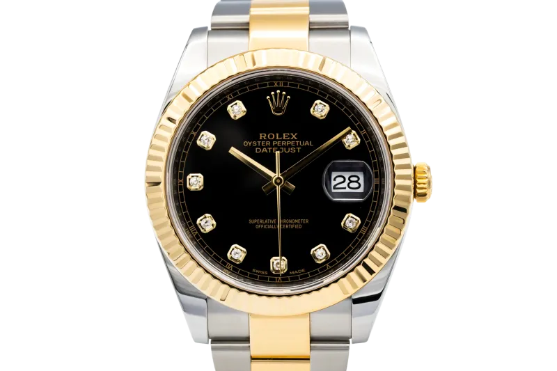 Rolex DateJust 41mm Steel & 18ct Yellow Gold Oyster 126333 2018