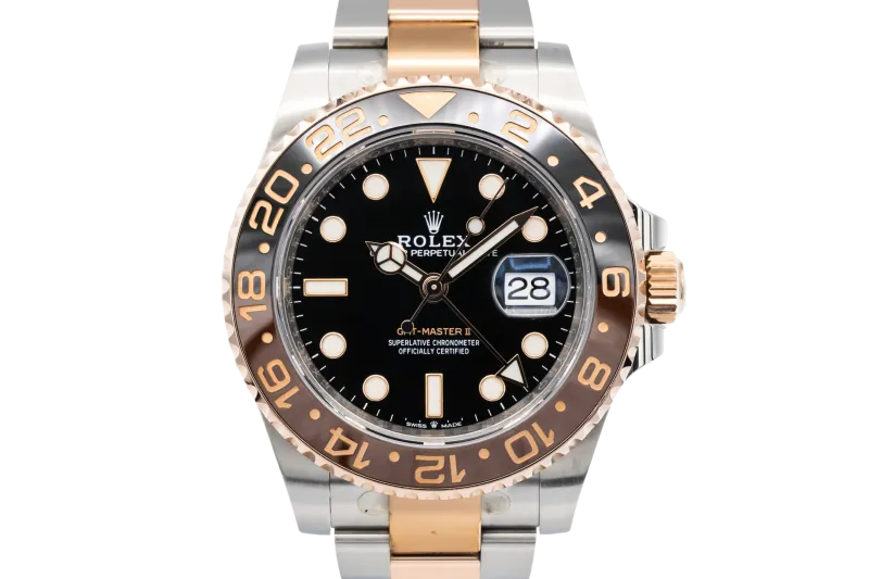 Rolex GMT-Master II 40mm 'Rootbeer' Steel & 18ct Rose Gold Oyster 126711CHNR