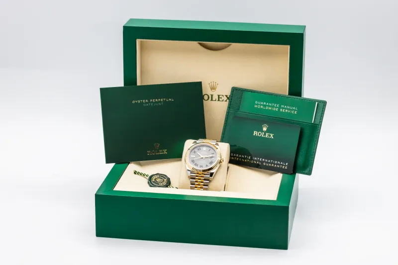 Rolex DateJust 41mm 'Wimbledon' Steel & 18ct Yellow Gold Jubilee 126333 2026