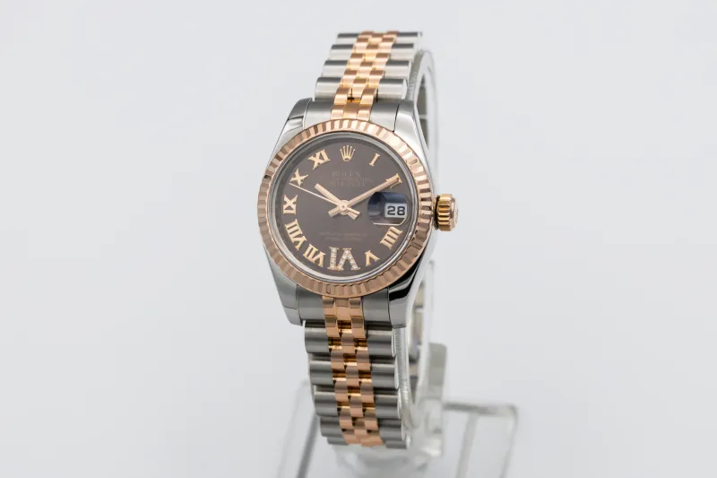 Rolex Lady DateJust 26mm Steel & 18ct Rose Gold Jubilee 179171 2013