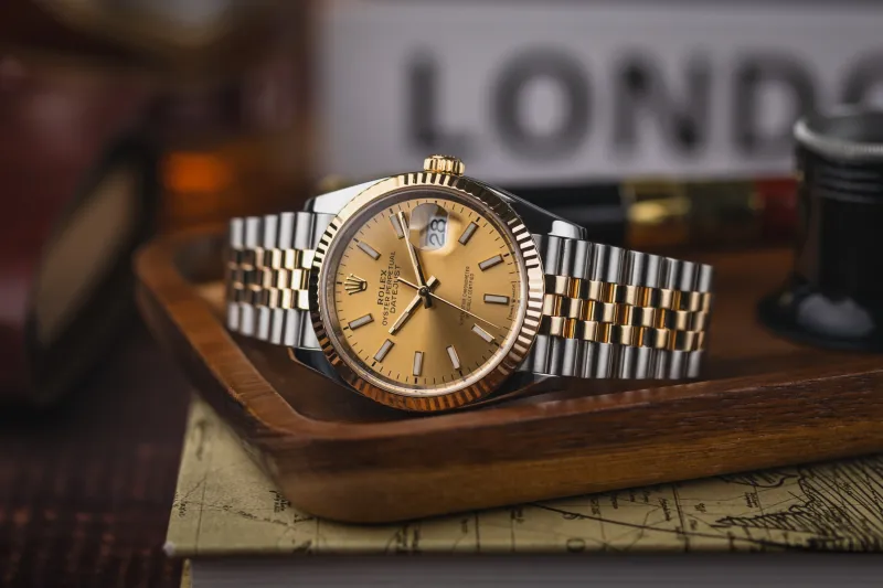 Rolex DateJust 36mm Steel & 18ct Yellow Gold Jubilee 126233 2018