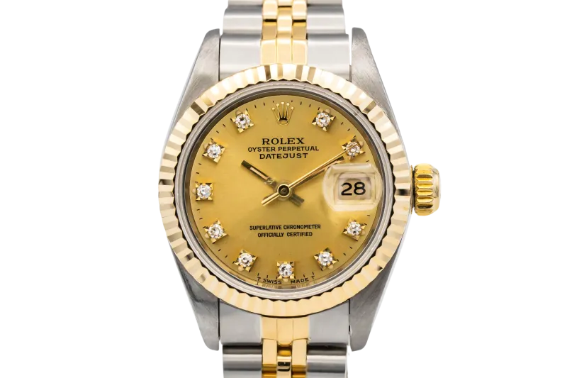 Rolex Lady DateJust 26mm Steel & 18ct Yellow Gold 69173 1993