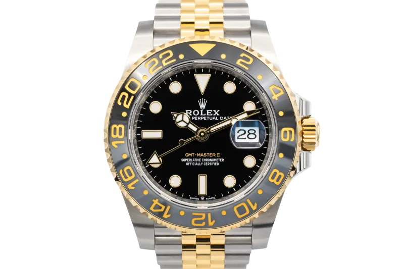 Rolex GMT-Master II 40mm Steel & 18ct Yellow Gold Jubilee 126713GRNR 2025