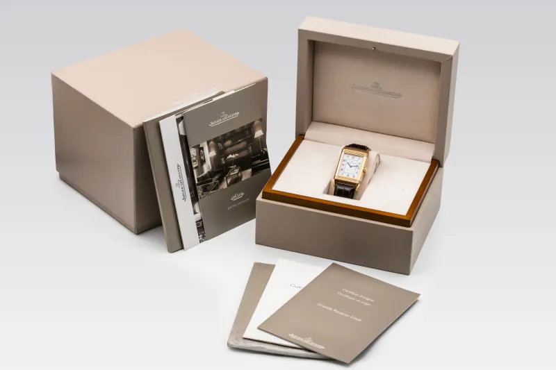 Jaeger Lecoultre Grand Reverso 48mm x 30mm Brown Leather Q3732523 2013