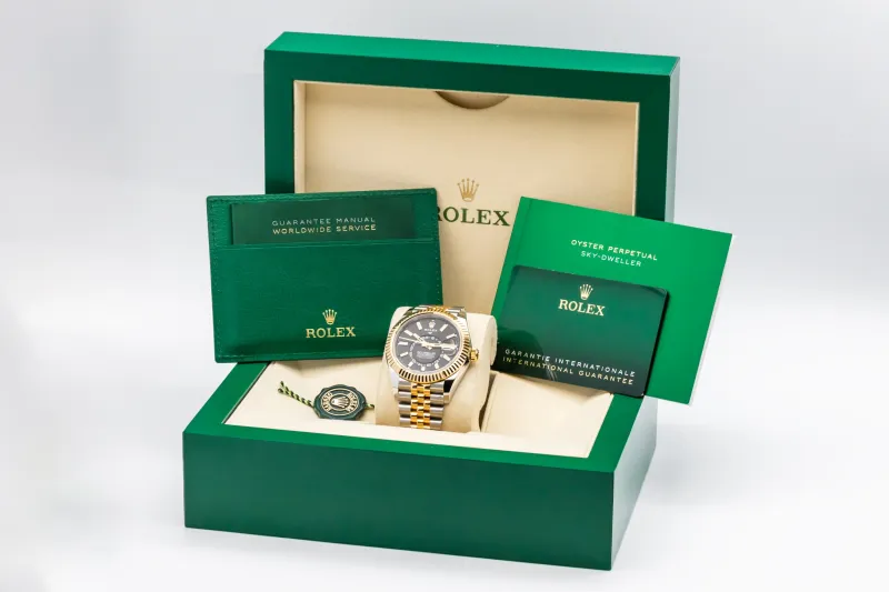 Rolex Sky-Dweller Steel & 18ct Yellow Gold Jubilee 336933 2023