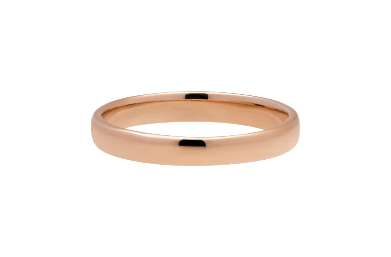 9ct Rose Gold Wedding Band 1.9g