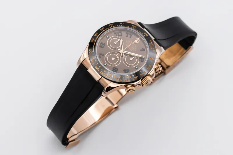 Rolex Cosmograph Daytona 40mm Black Oysterflex 116515LN 2017