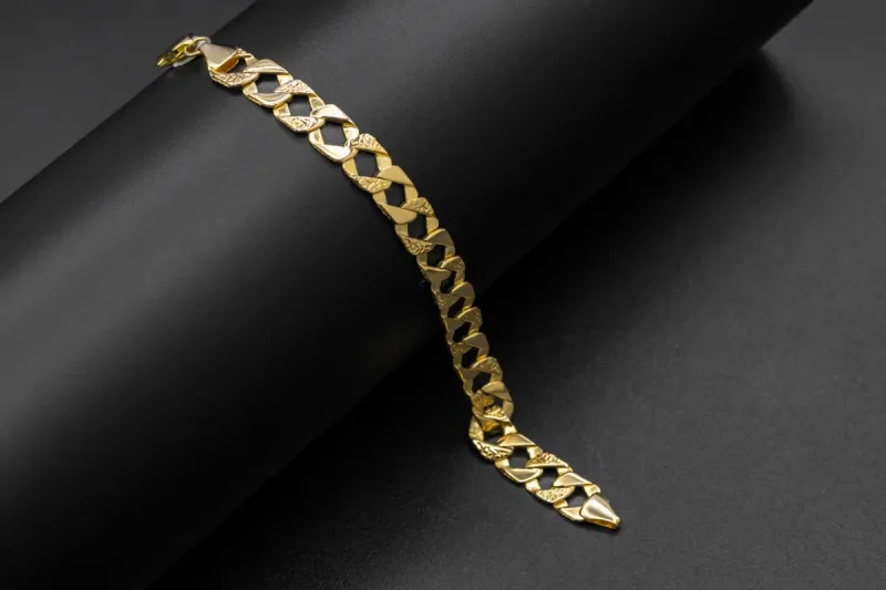9ct Yellow Gold Children's Bracelet 7.7g