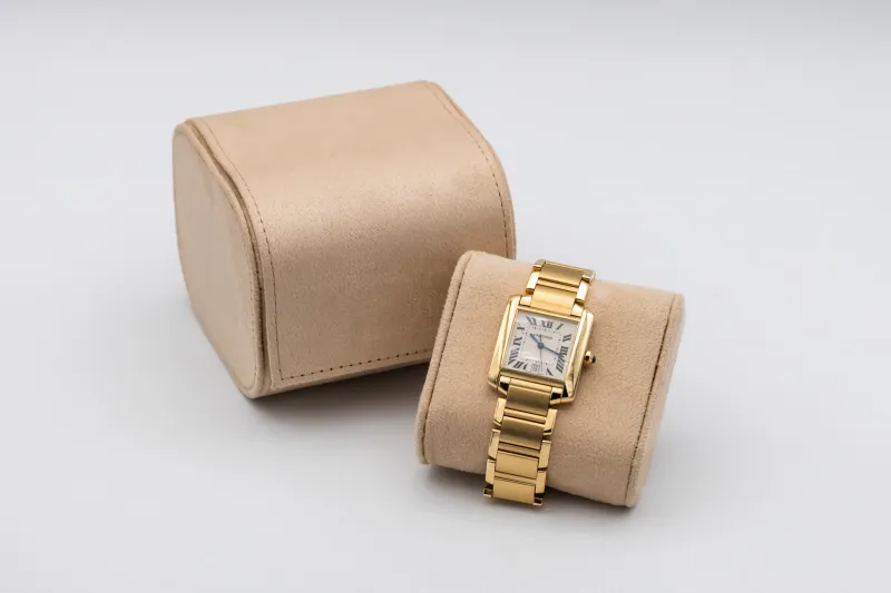 Cartier Tank Francaise 28mm x 32mm 18ct Yellow Gold W50001R2/1840 2003